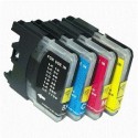 Ciano para Brother LC61,LC980, LC1100, LC985 ALTA CAPACITA