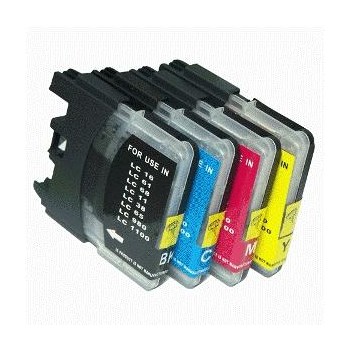 Yellow para Brother LC61,LC980, LC1100, LC985 ALTA CAPACITA