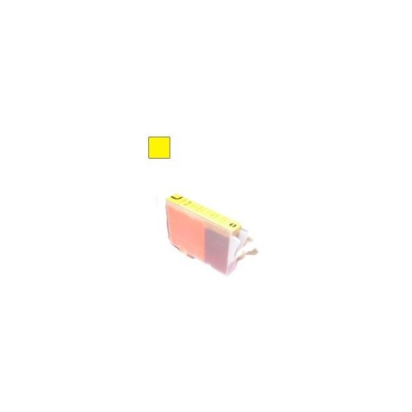 Com Chip Compativel 14ml Para Canon CLI-8 Serie Amarelo