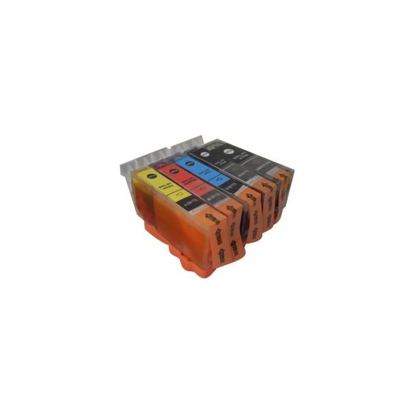 11ml Amarelo Com Chip Para Canon  Ip3600/IP4600/MP540/MP