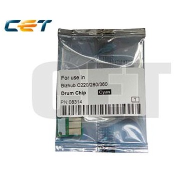 CET Drum Chip CMY Konica Minolta Bizhub C220,C280,C360