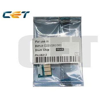 CET Drum Chip Black Konica Minolta Bizhub C220,C280,C360