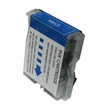 Compativel 38ML Brother  LC51 LC970 LC1000 Azul