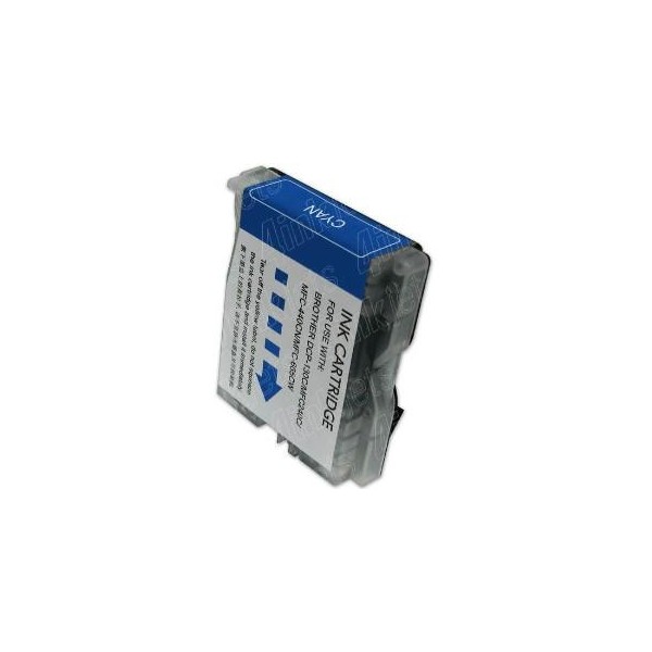 Compativel 38ML Brother  LC51 LC970 LC1000 Azul