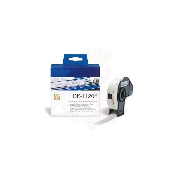 White 17mmX54mm 400psc for Brother P-Touch QL1000 1050 1060
