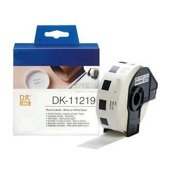 White 12mm 1200psc for Brother P-Touch QL1000 1050 1060