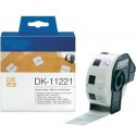 White 23mmX23mm 1000psc por Brother P-Touch QL1000 1050 1060