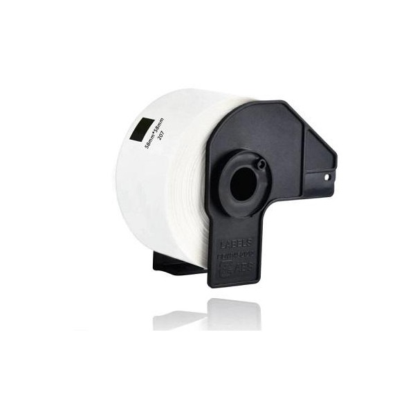 White 58mmX58m para Brother P-Touch QL1000,1050,1060,820