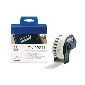 White 29mmX15.24m para Brother P-Touch QL1000,1050,1060,820