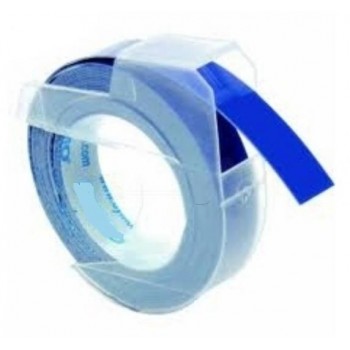 Azul para Dymo Junior/Omega Nastro a relievo 3D-9MMx3M
