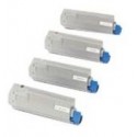 Yellow para Oki C 5650N, 5750N,5650DN, 5750DN 2K,43872305