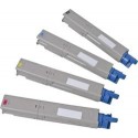 Yellow para Oki C 801N, 801DN, C 821N, 821DN-7.3K44643001