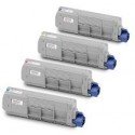 Ciano para Oki C610 N,C610 DN,C610 DTN.6K 44315307