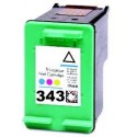 18ml cores para HP Deskjet 460XX/5740/5745/6520-C8766E  343