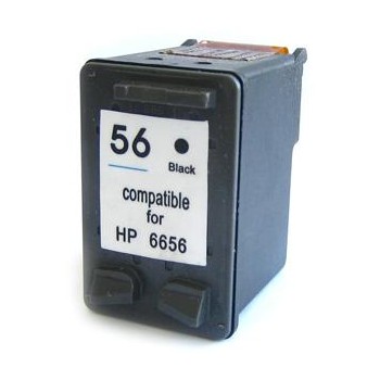 23ml preto para HP Desk Jet 450/5150/5550-C6656A -  56