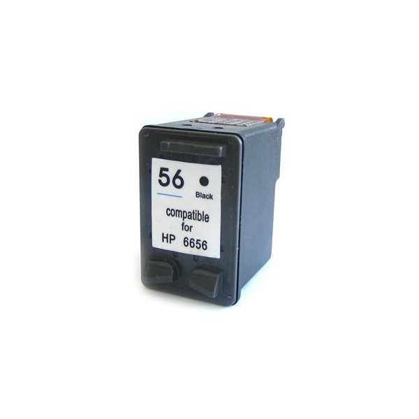 23ml preto para HP Desk Jet 450/5150/5550-C6656A -  56