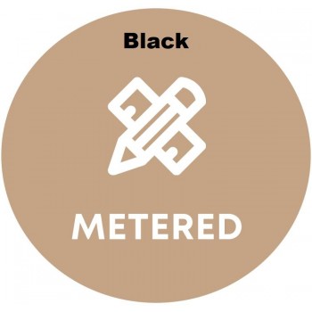 Black para Metered Color 550,560,570,C60,C70,7965-780K/30K