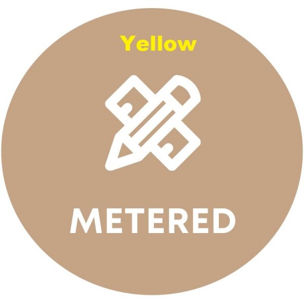 Yellow para Metered Color 550,560,570,C60,C70,7965-737K/34K