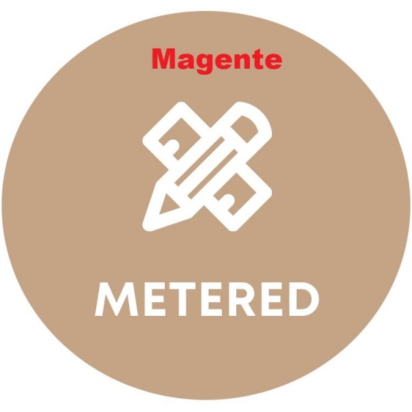 Magente para Metered Color 550,560,570,C60,C70,7965-737K/34K