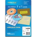 96.5*66.7MM Matte Paper adesivo 165g A4 100p 8/1P