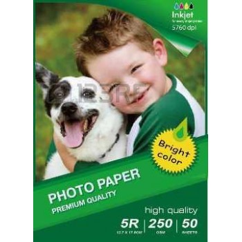 Papel Photo High Glossy Inkjet 13X18CM B6 180g-50 Folhas 