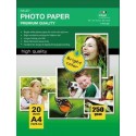 Matte Coated Inkjet Papel  108g/m2  A4 100 folhas