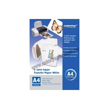 T-shirt branca papel de transferência,120g/m2  A4 5 Folhas