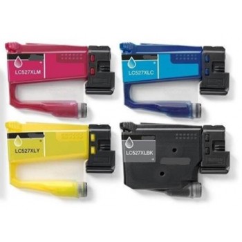 Magente Compatible Brother MFC-J4350DW/J4550DW-2KLC527XLM
