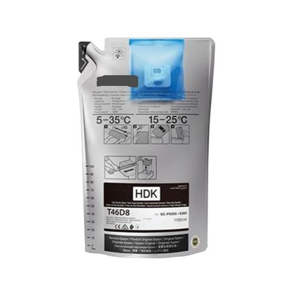 1100ML Black Pg Com Epson SureColor F6300/F9400  C13T46D840