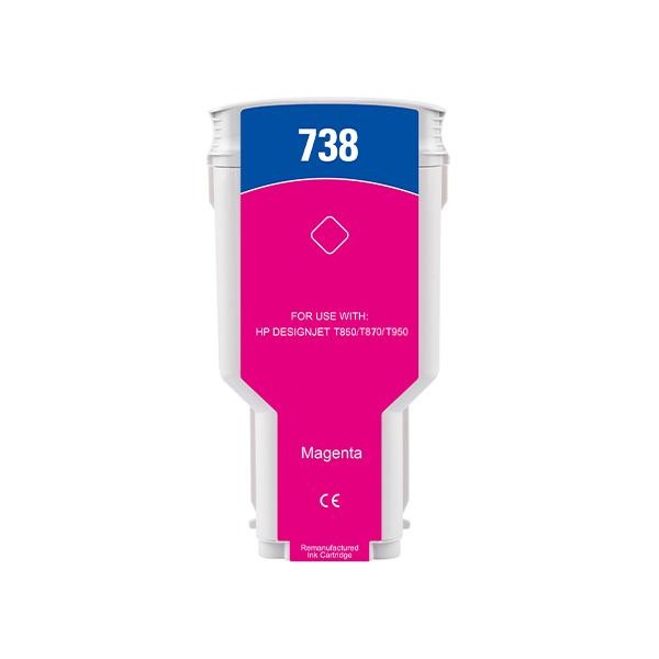 300ML Magenta Reman HP DesignJet T850,T870,XT870,XT950676M7A