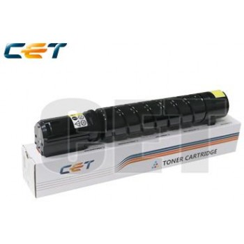 CET Yellow Canon C-EXV55 CPP Toner Cartridge-18K 2185C002AA