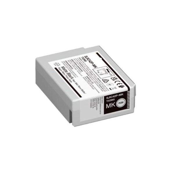Matte-Black Pigme com ColorWorks C4000e(MBK)-50MLC13T52M540