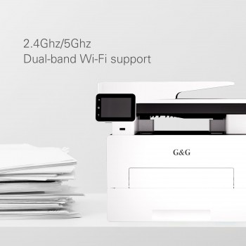 G&G GM3310DW Multifunzione A4, 33ppm ,Wi-Fi, Flatbed & DADF , touch screen