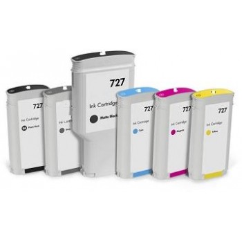 Grigio para Hp Designjet  T1500,T2500,T920-130Ml 727