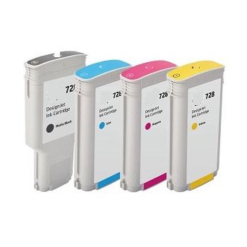 300ml Black Pigment para Hp Designjet T730 ,T830 728BK