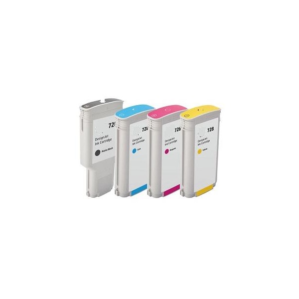 130ml Ciano para Hp Designjet T730 ,T830 728C